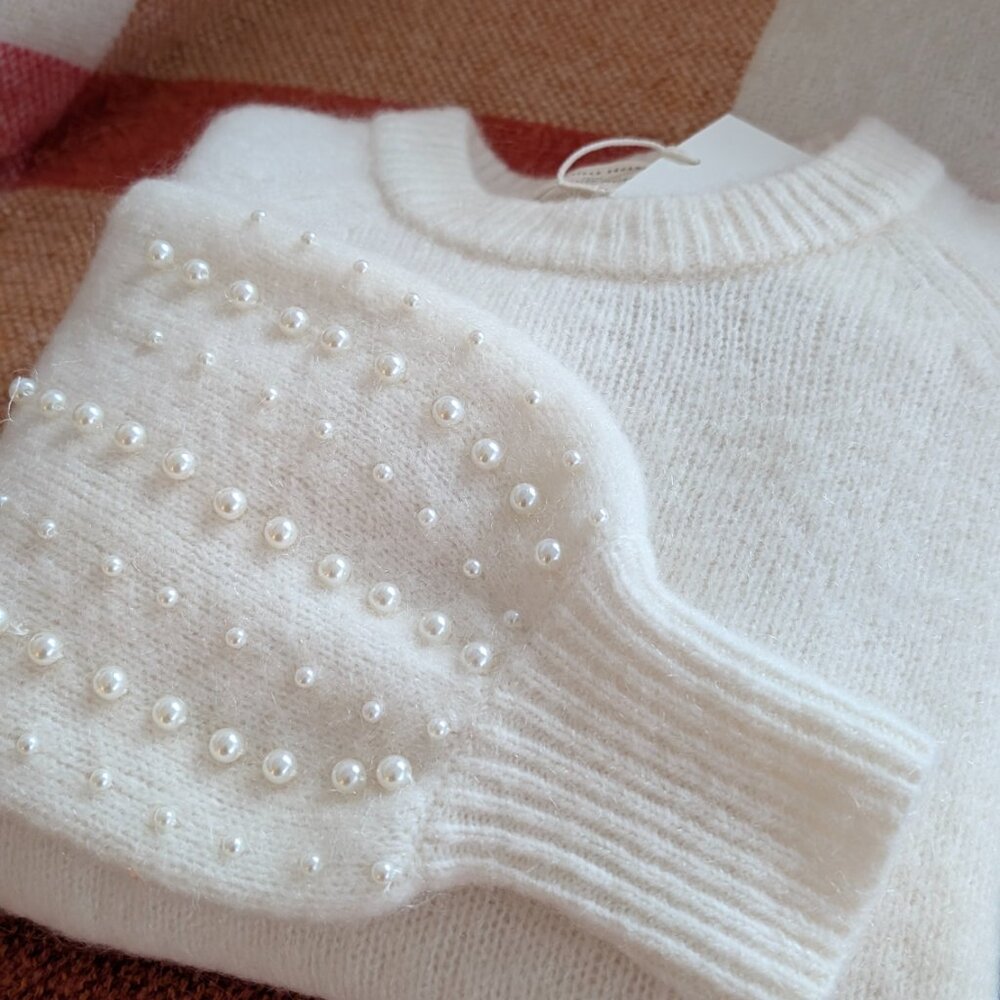 Sezane Ridley Jumper - Ecru - XXS (NWT) - Picture 13 of 16
